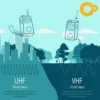 فرق بیسیم UHF با VHF چیست؟